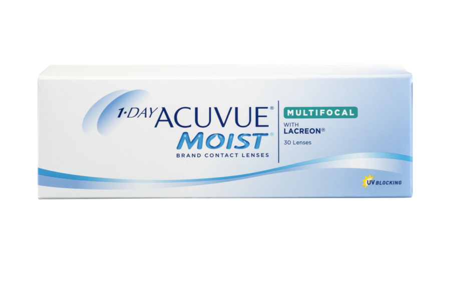 Acuvue Moist with LACREON (1 day multifocal)