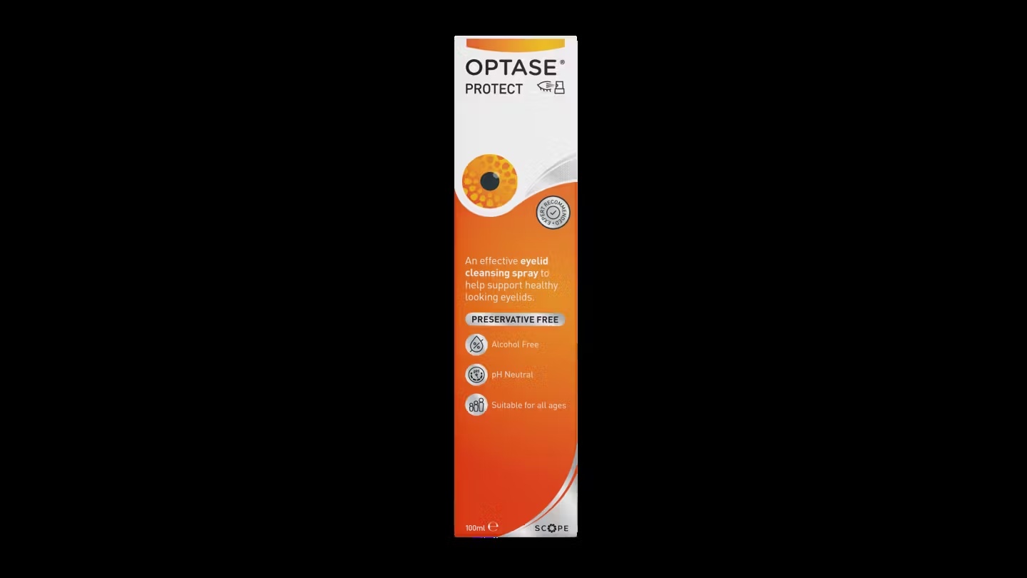 Optase Protect Eyelid Cleansing Spray 1 x 100ml
