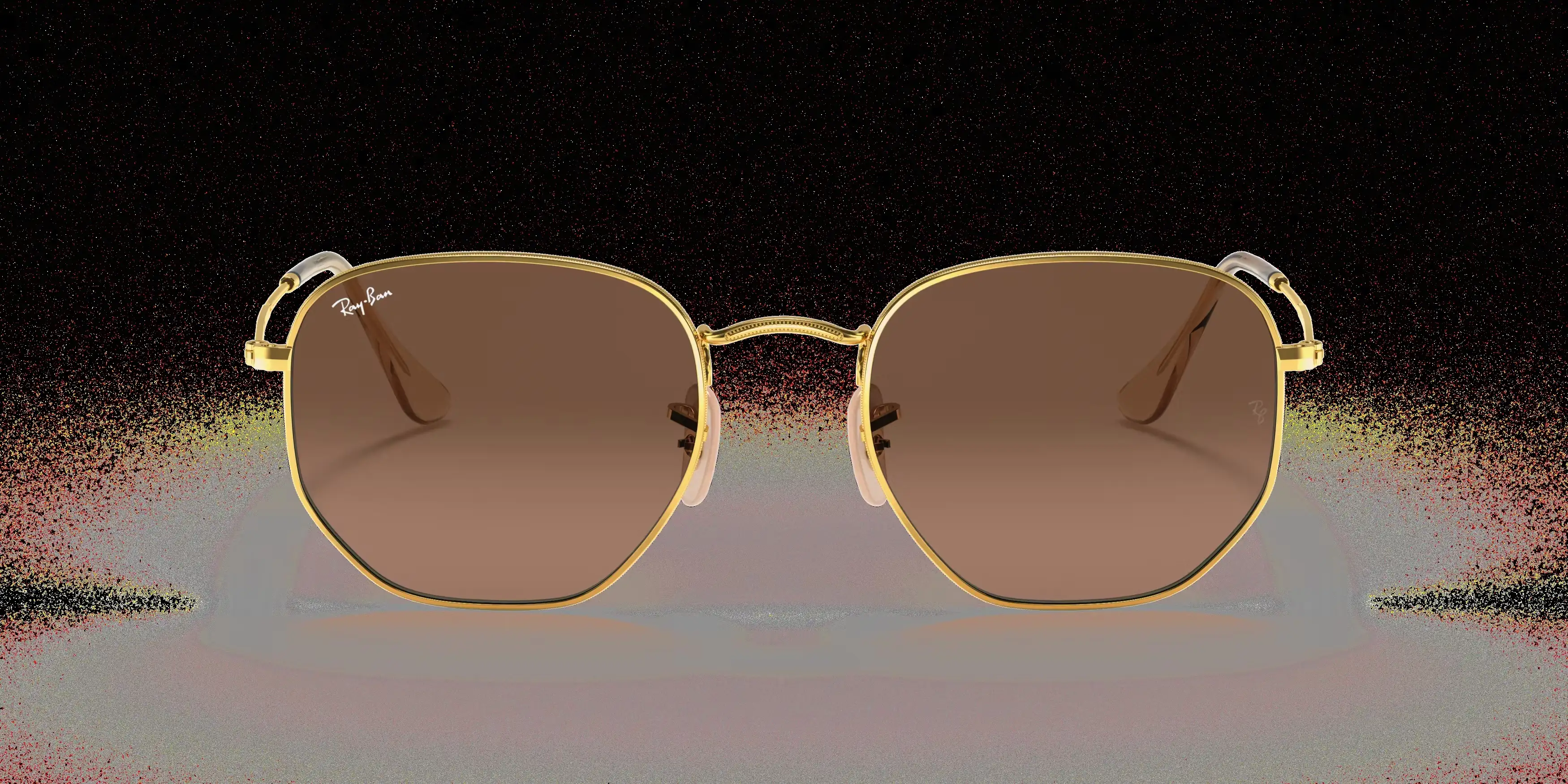 Ray-Ban Hexagonal Flat Lenses RB 3548N Sunglasses